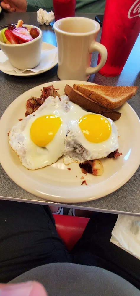 Homemade Corned Beef Hash with Eggs