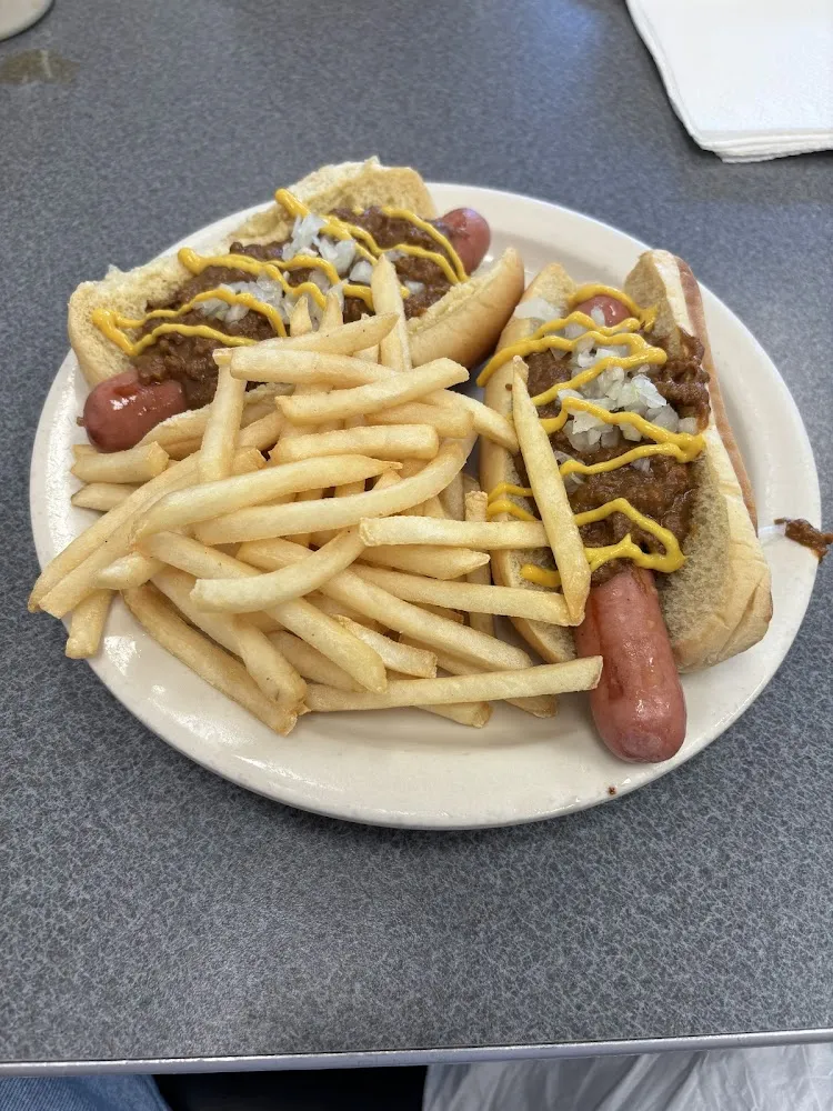 Hot Dog with Fries or Tots