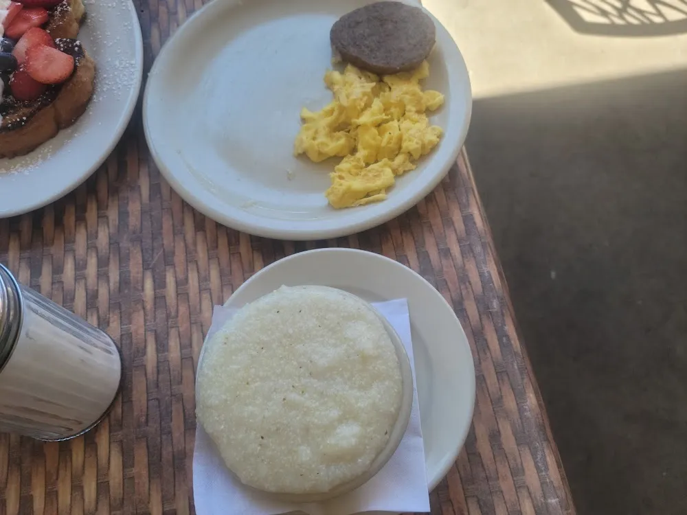 Sausage Patty and Scrambled Eggs